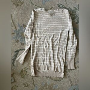 NWOT Jcrew Boatneck Striped Tunic Sweater